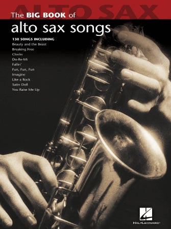 HAL LEONARD HL00842209 Big Book of Alto Sax Songs