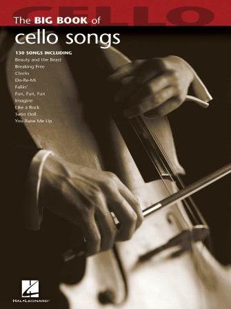 HAL LEONARD 00842216 Big Book of Cello Songs - Ray's Midbell Music