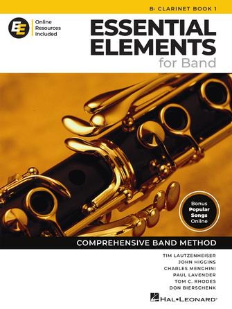 HAL LEONARD 00870246 Essential Elements for Band - Bb Clarinet Book 1 with Online Resources