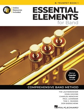HAL LEONARD 00870252 Essential Elements for Band - Bb Trumpet Book 1 with Online Resources