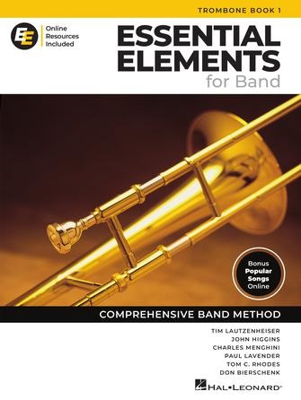 HAL LEONARD 00870254 Essential Elements for Band - Trombone Book 1 with Online Resources