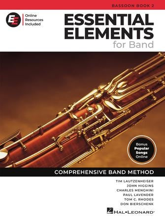 HAL LEONARD 00870319 Essential Elements for Band - Bassoon Book 2 with EEi