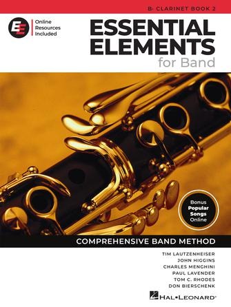 HAL LEONARD 00870320 Essential Elements for Band - Bb Clarinet Book 2 with EEi