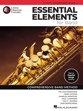 HAL LEONARD 00870323 Essential Elements for Band - Eb Alto Sax Book 2 with EEi