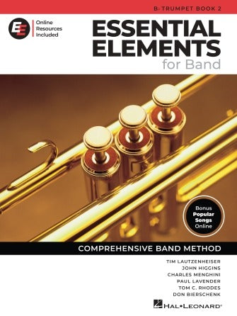 HAL LEONARD 00870326 Essential Elements for Band - Bb Trumpet Book 2 with EEi