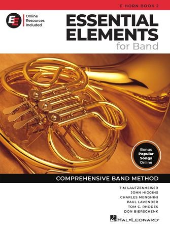 HAL LEONARD 00870327 Essential Elements for Band - F Horn Book 2 with EEi