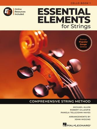 HAL LEONARD 00875057 Essential Elements for Strings - Cello  Book 1 with Online Resources