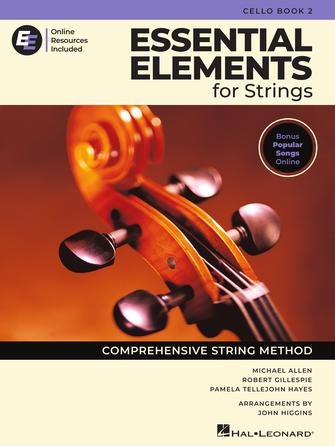 HAL LEONARD 00875063 Essential Elements for Strings - Cello Book 2 with Online Resources