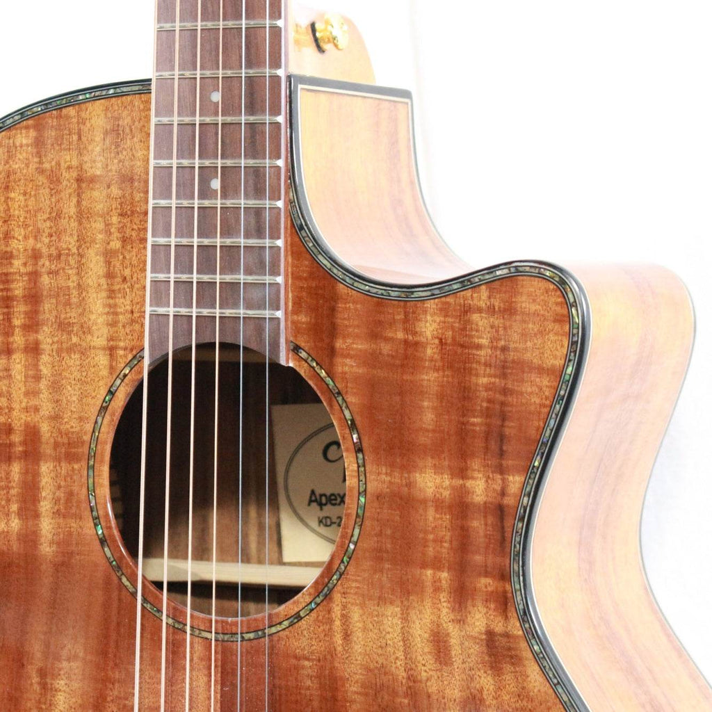 Krutz KD24SC APEX Grand Auditorium Acoustic Guitar w/ Padded Bag - Ray's Midbell Music