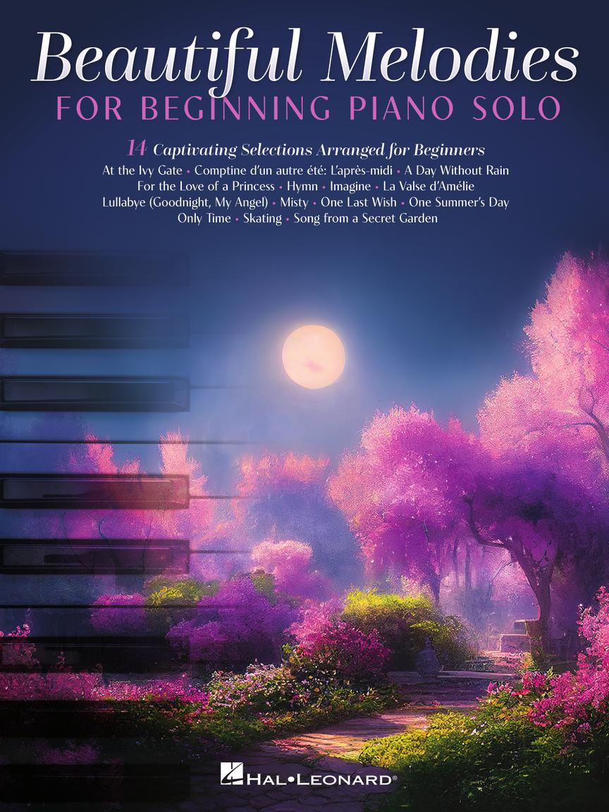 HAL LEONARD 01072972 Beautiful Melodies for Beginning Piano Solo - 14 Captivating Selections Arranged for Beginners