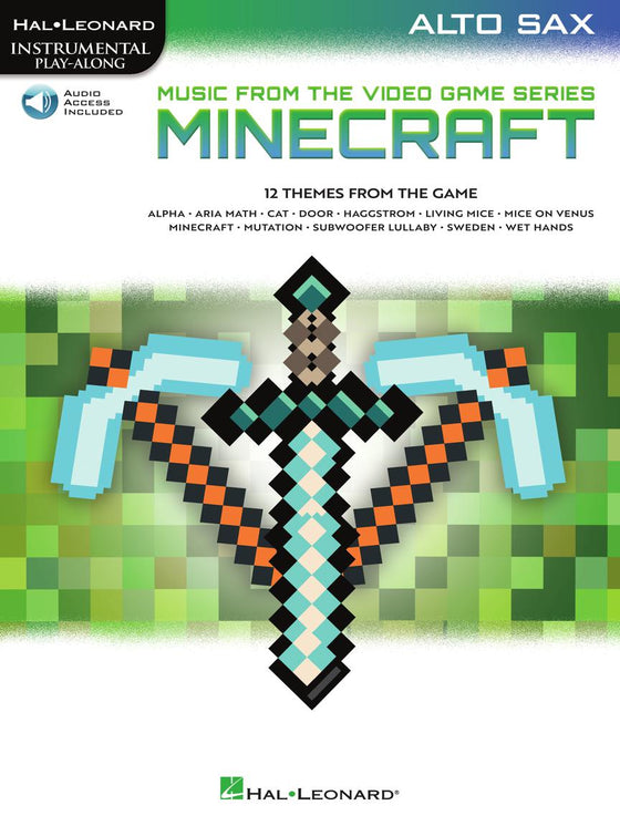 HAL LEONARD 01074313 Minecraft - Music from the Video Game Series - Alto Sax Play-Along