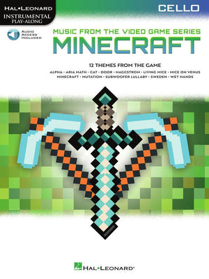 HAL LEONARD 01074317 Minecraft - Music from the Video Game Series - Cello Play-Along - Ray's Midbell Music