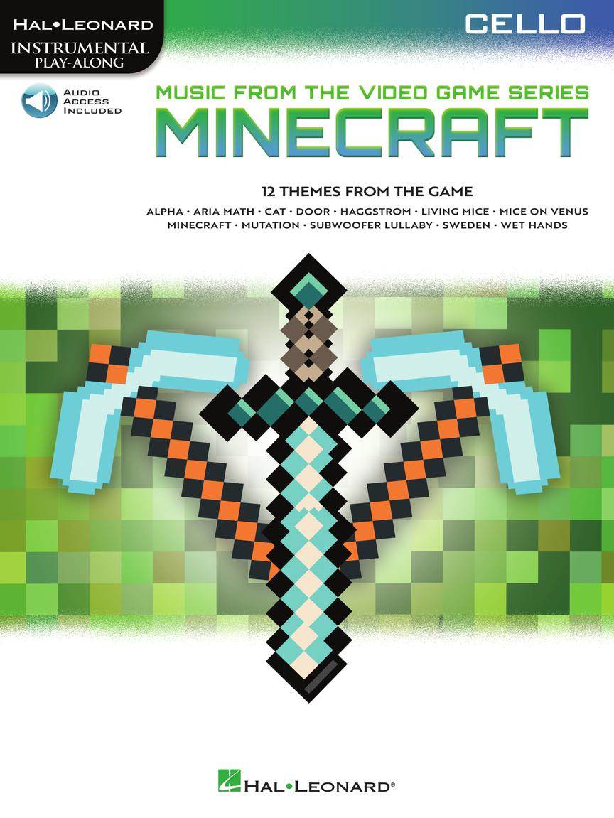 HAL LEONARD 01074317 Minecraft - Music from the Video Game Series - Cello Play-Along - Ray's Midbell Music
