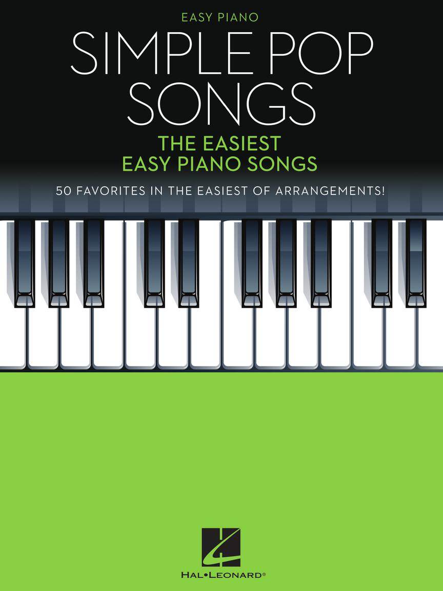 HAL LEONARD 01118535 Simple Pop Songs - The Easiest Easy Piano Songs - Ray's Midbell Music