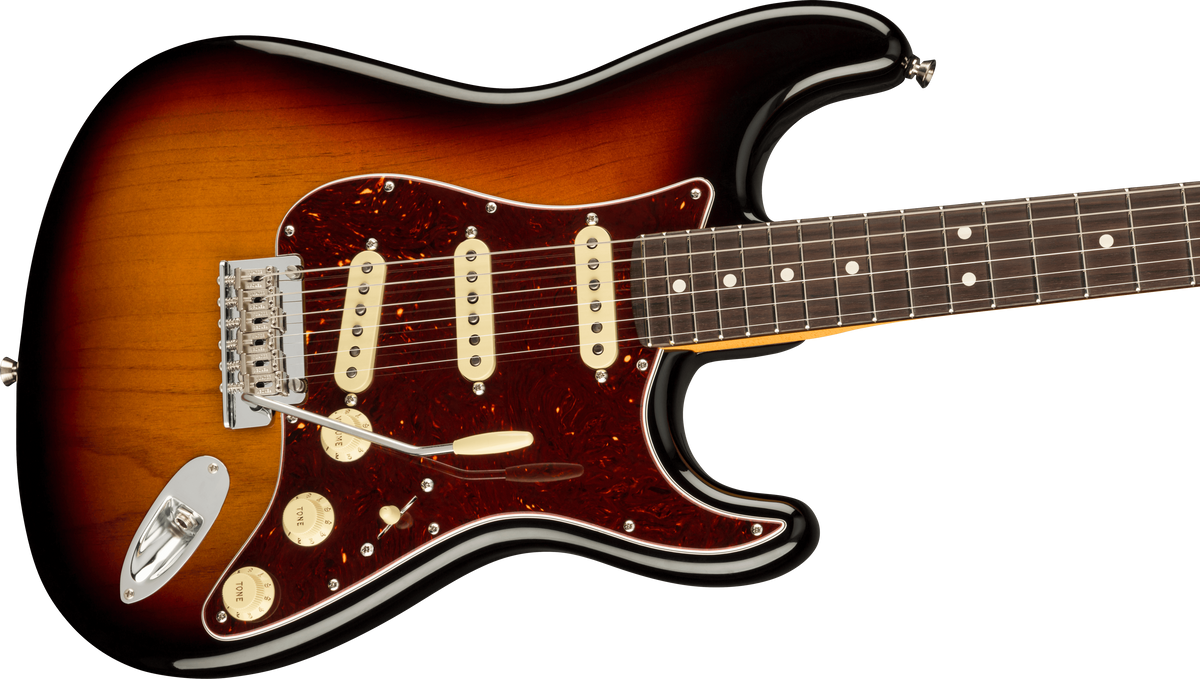 Fender 0113900700 American Professional II Stratocaster Electric Guitar (3 Color Sunburst)