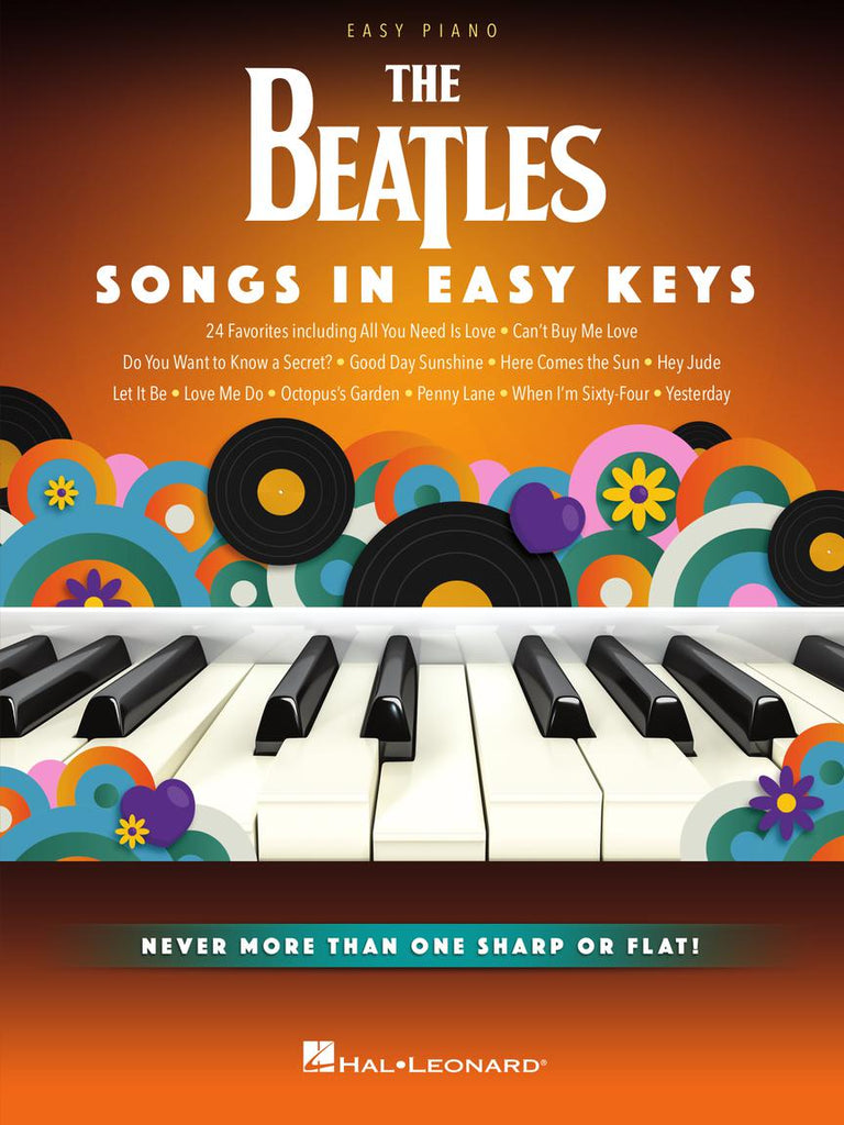 HAL LEONARD 01164124 The Beatles - Songs in Easy Keys