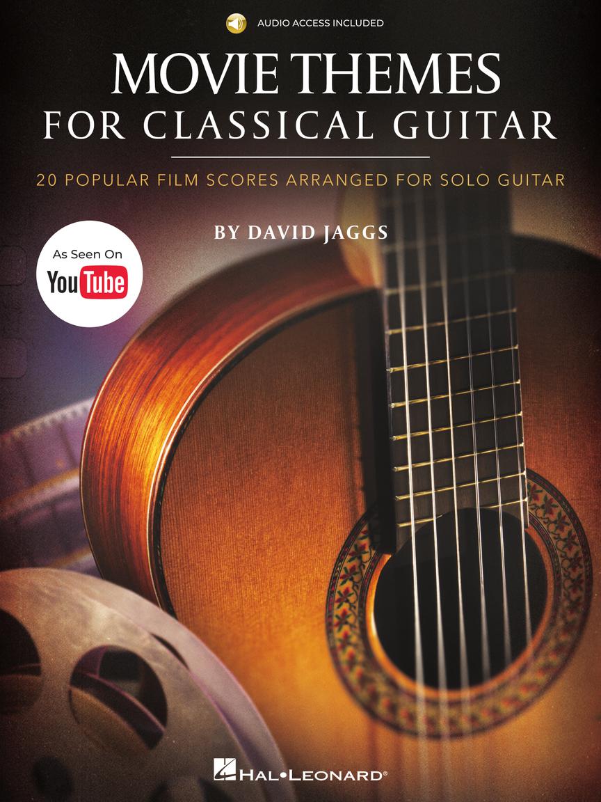 HAL LEONARD 01197389 Movie Themes for Classical Guitar - 20 Popular Film Scores Arranged for Solo Guitar