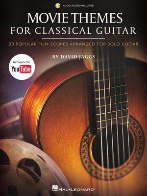 HAL LEONARD 01197389 Movie Themes for Classical Guitar - 20 Popular Film Scores Arranged for Solo Guitar - Ray's Midbell Music