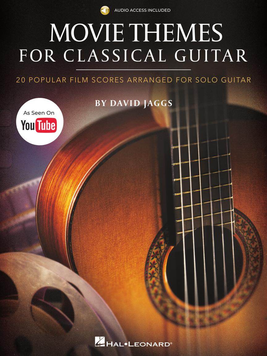 HAL LEONARD 01197389 Movie Themes for Classical Guitar - 20 Popular Film Scores Arranged for Solo Guitar - Ray's Midbell Music