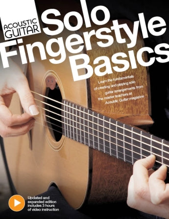 HAL LEONARD 01318910 Acoustic Guitar Solo Fingerstyle Basics - Updated and Expanded Edition