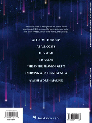 HAL LEONARD 01319426 Wish - Music from the Motion Picture Soundtrack - Ray's Midbell Music
