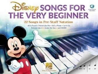 HAL LEONARD 01426882 Disney Songs for the Very Beginner Piano - Ray's Midbell Music