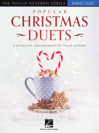 HAL LEONARD 01471182 Popular Christmas Duets - 8 Delightful Arrangements for Piano Duet The Phillip Keveren Series