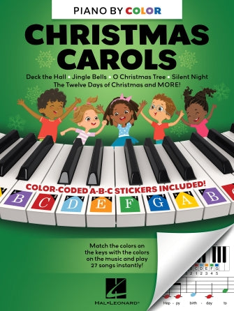 HAL LEONARD 01487953 Piano-by-Color ? Christmas Carols