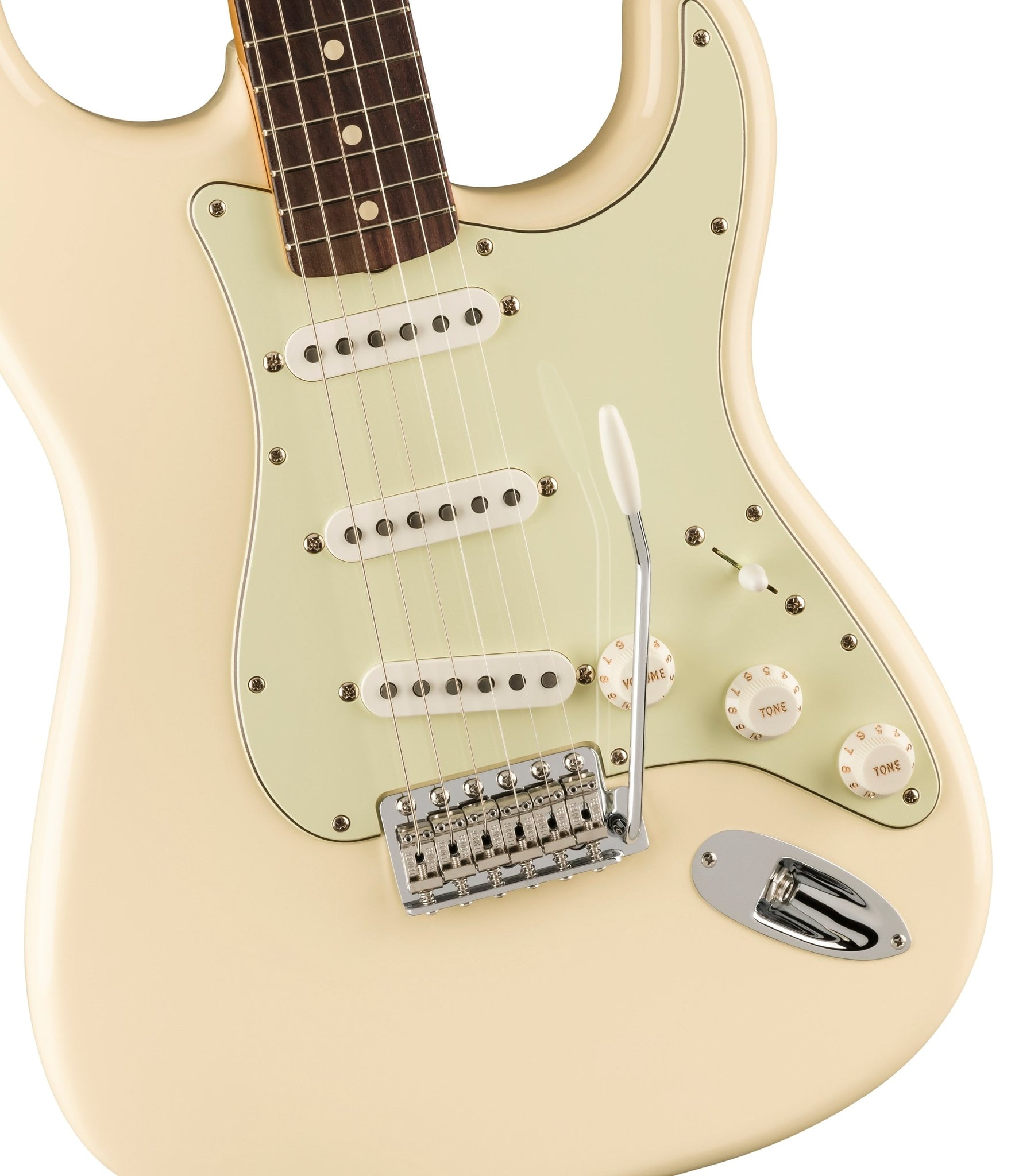 FENDER 0149020305 Vintera II 60's Stratocaster Electric Guitar (Olympic White) W/Gig Bag