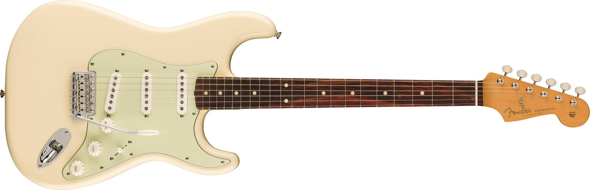 FENDER 0149020305 Vintera II 60's Stratocaster Electric Guitar (Olympic White) W/Gig Bag