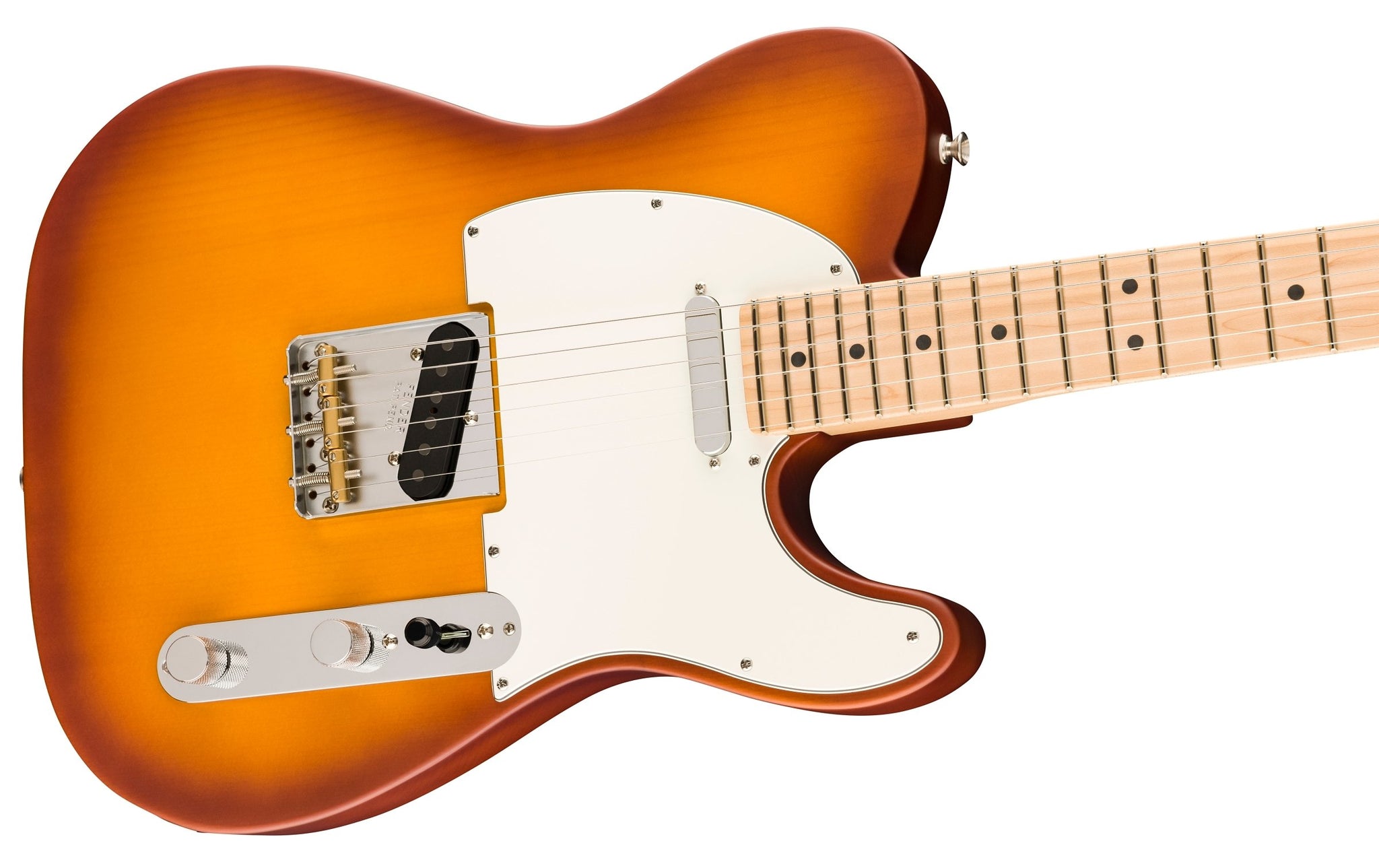 FENDER 0171042742 Limited Edition American Performer Timber Telecaster Electric Guitar (Honey Burst)