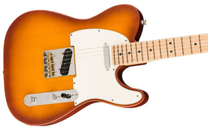 FENDER 0171042742 Limited Edition American Performer Timber Telecaster Electric Guitar (Honey Burst) - Ray's Midbell Music