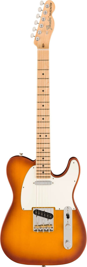 FENDER 0171042742 Limited Edition American Performer Timber Telecaster Electric Guitar (Honey Burst) - Ray's Midbell Music