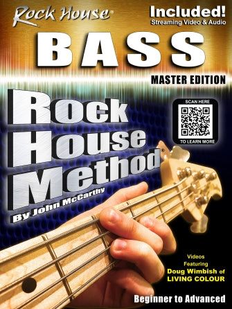 Hal Leonard 01924055 Rock House Bass Master Edition - Beginner to Advanced Edition