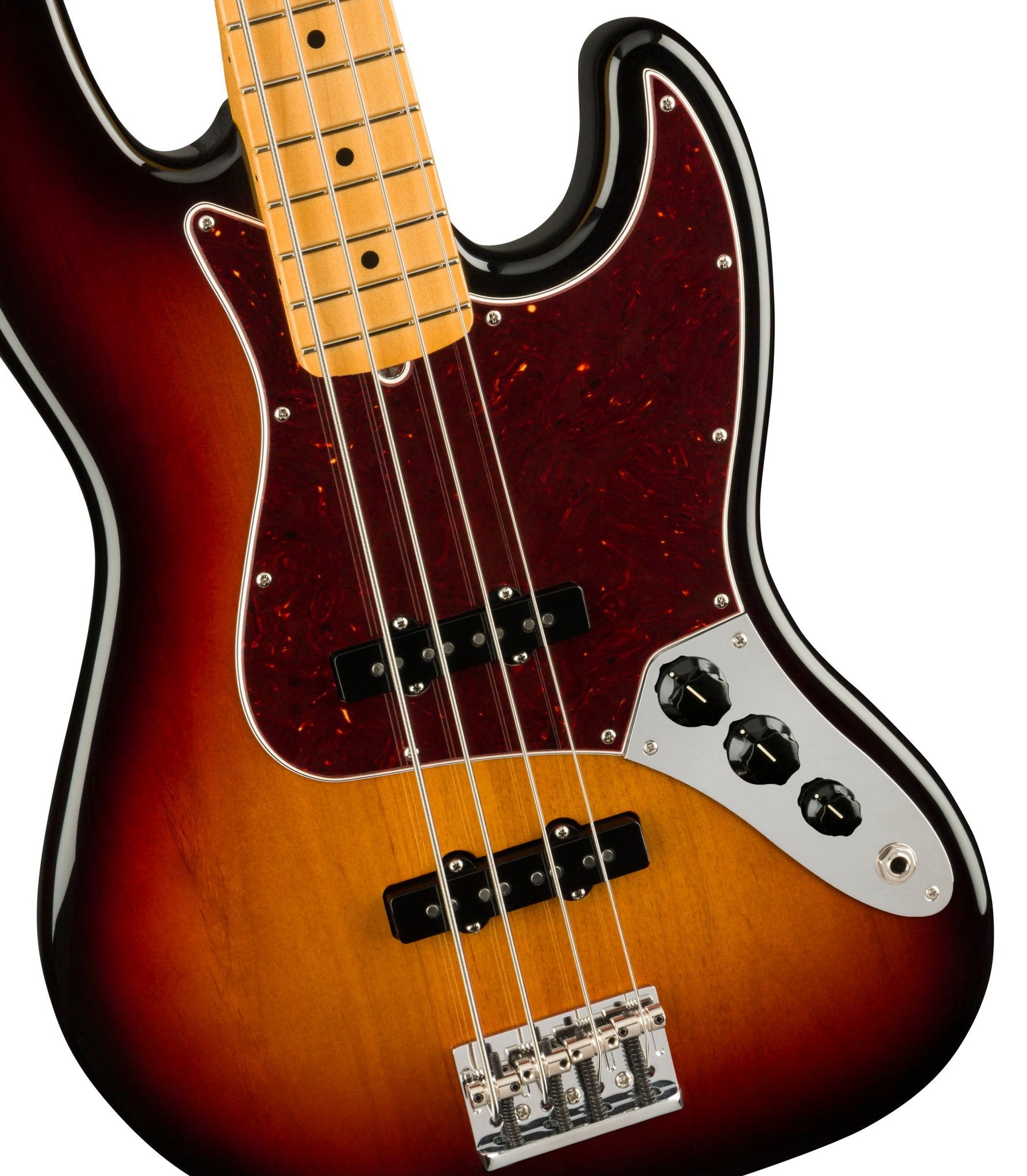 FENDER 0193972700 American Professional II Jazz Bass Guitar (3 Tone Sunburst)