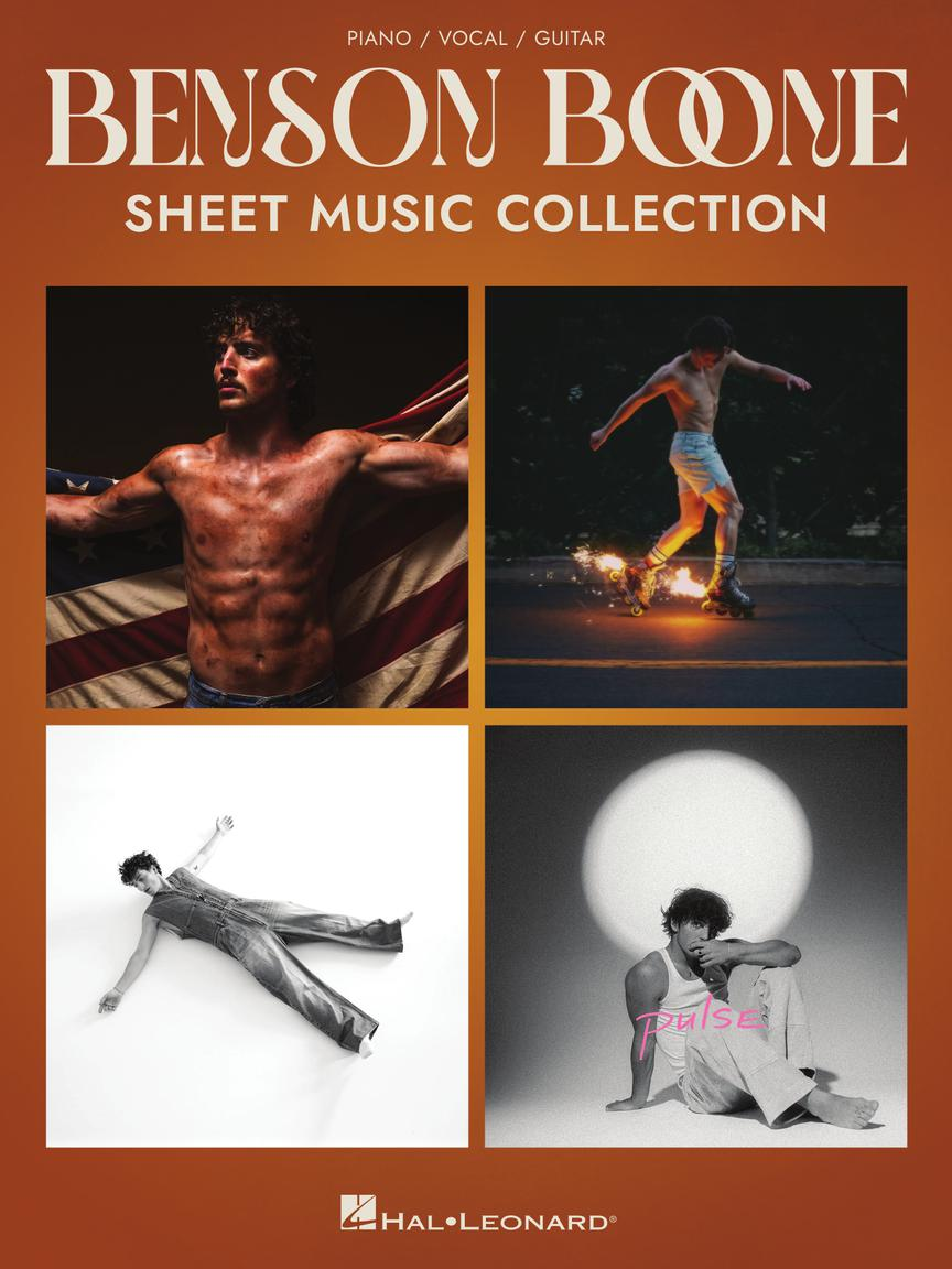 HAL LEONARD 01947072 Benson Boone Sheet Music Collection