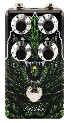 FENDER 0234557100 Godzilla Graphic Distortion Stomp Box Effects Pedal
