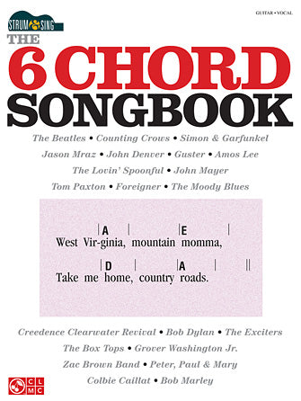 CHERRY LANE 02502277 The 6-Chord Songbook