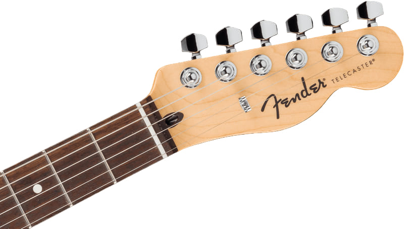 FENDER 0266040505 Standard Series Telecaster Electric Guitar with Rosewood Fingerboard (Olympic White)