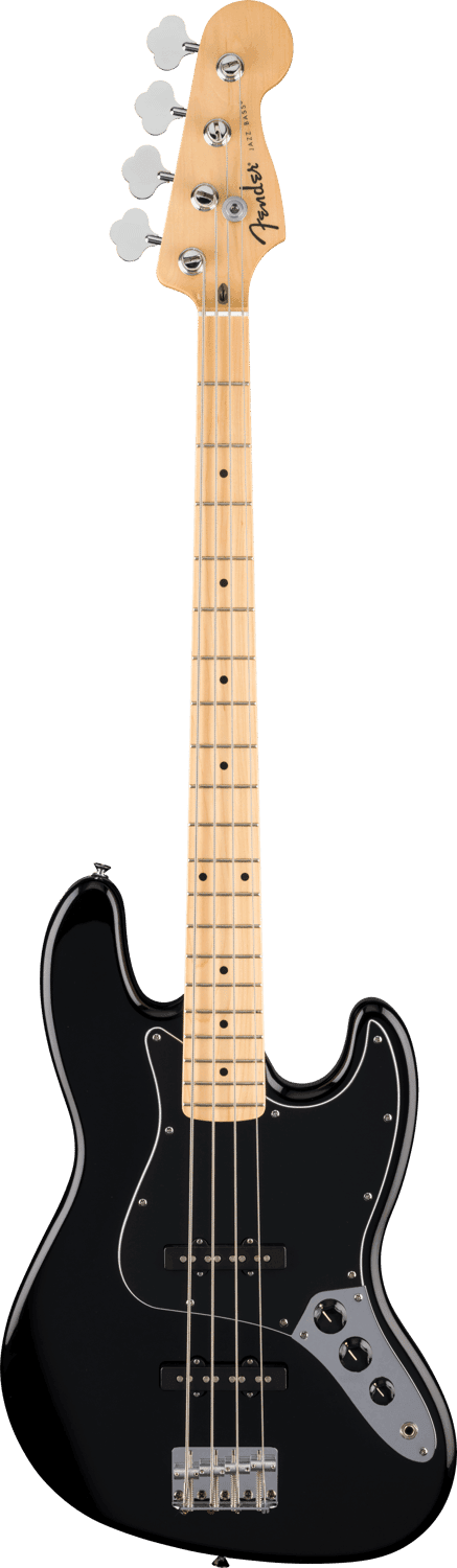 FENDER 0266821506 Standard Series Jazz Bass Guitar ( Black ) - Ray's Midbell Music