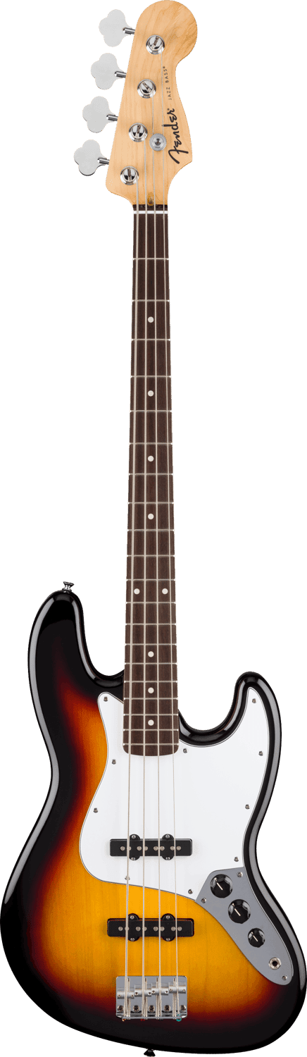FENDER 0266840500 Standard Series Jazz Bass Guitar ( 3 Color Sunburst ) - Ray's Midbell Music