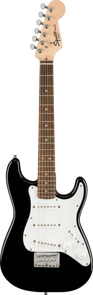 FENDER 0370121506 Mini Series Stratocaster Electric Guitar (Black)