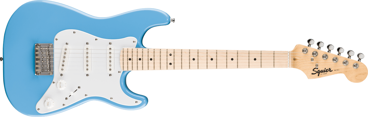 FENDER 0370122526 Mini Stratocaster Electric Guitar ( California Blue )
