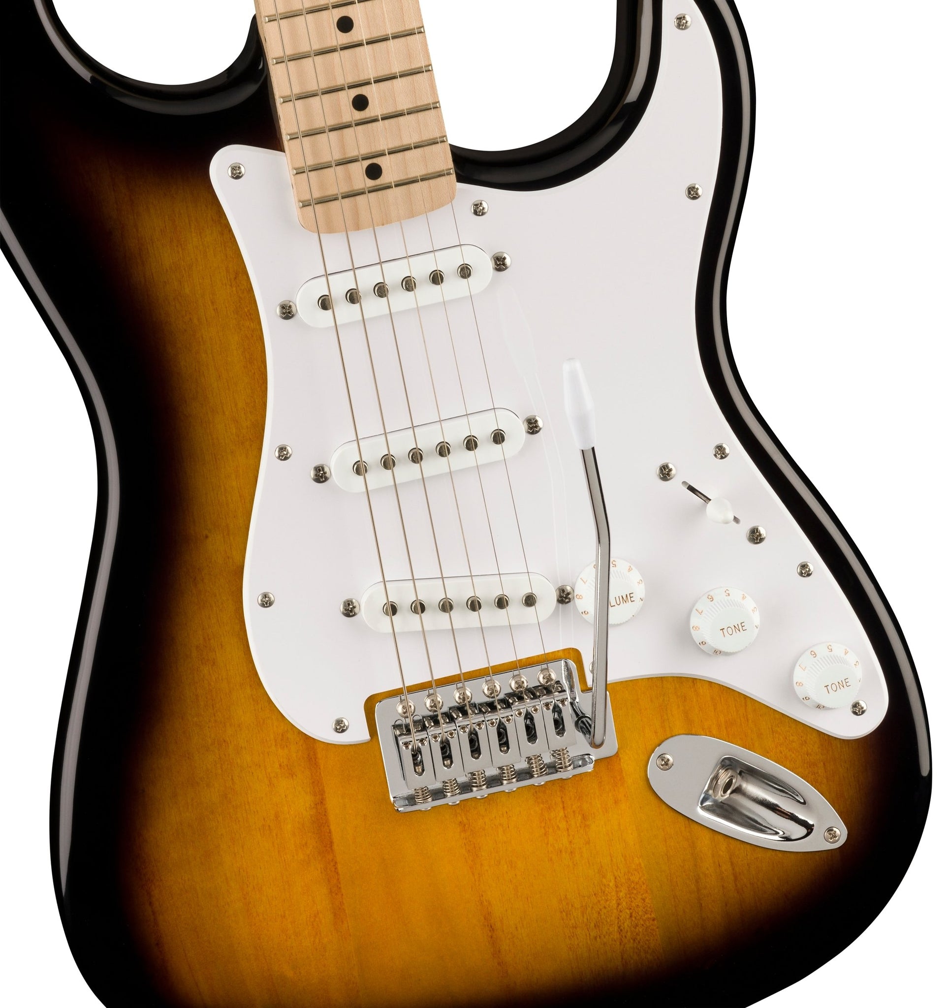 FENDER 0371720003 Squier Sonic Stratocaster Electric Guitar Pack (2-Tone Sunburst)