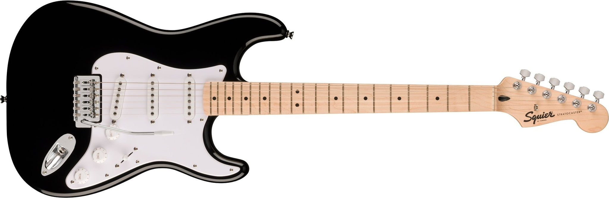 FENDER 0371720006 Squier Sonic Stratocaster Electric Guitar Pack (Black)