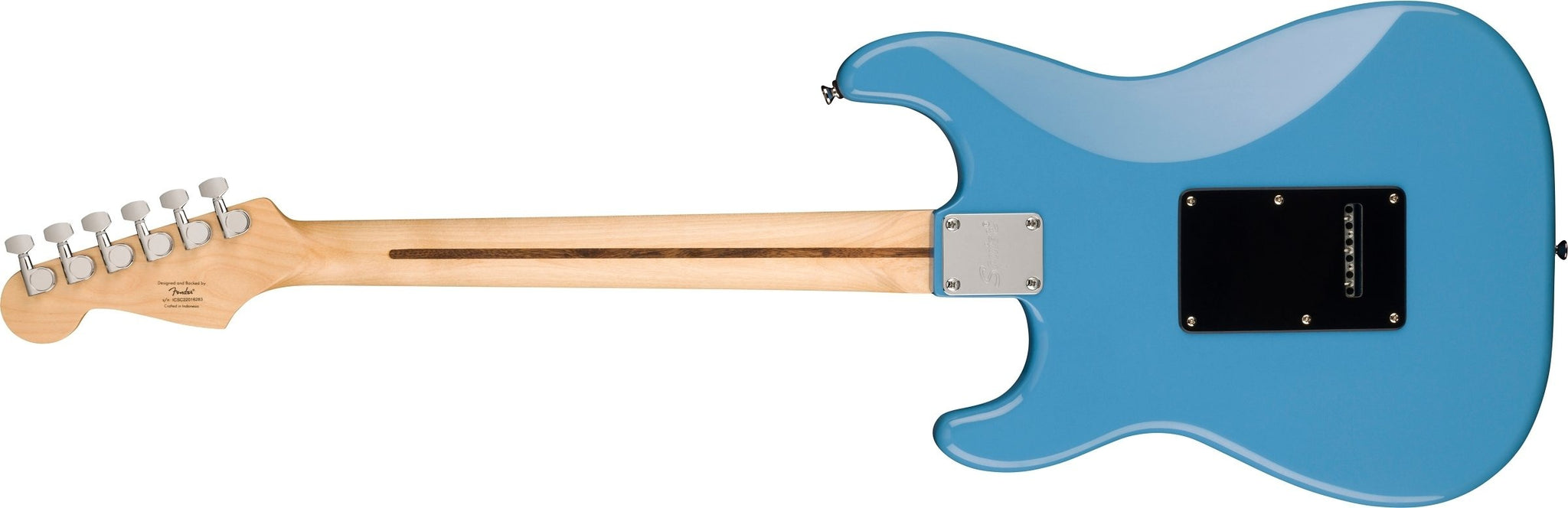 FENDER 0373151526 Squier Sonic Stratocaster, Laurel Fingerboard, Black Pickguard (California Blue)
