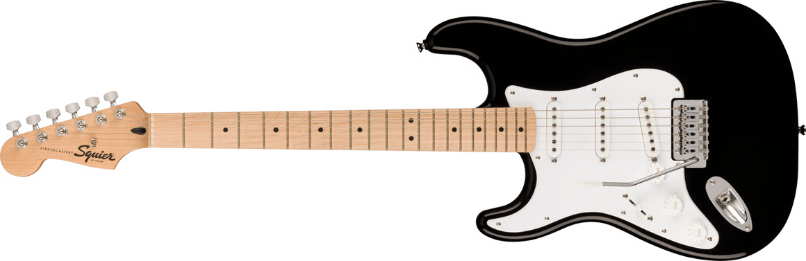 FENDER 0373162506 Squier Left Handed Electric Guitar (Black)