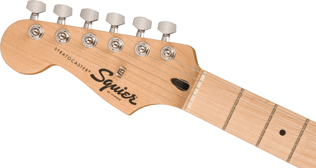 FENDER 0373162506 Squier Left Handed Electric Guitar (Black)