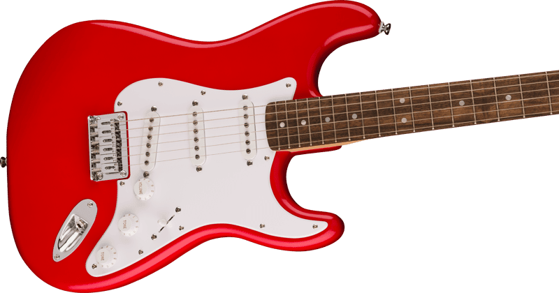FENDER 0373250558 Squier Sonic Series Stratocaster HT Electric Guitar ( Torino Red ) - Ray's Midbell Music