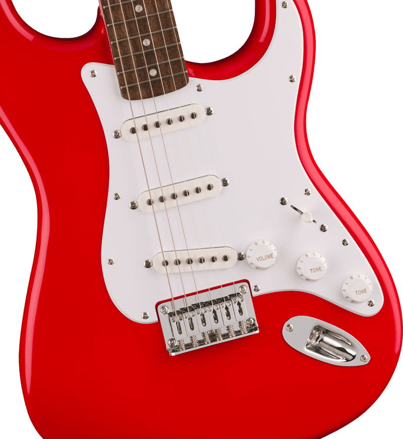 FENDER 0373250558 Squier Sonic Series Stratocaster HT Electric Guitar ( Torino Red ) - Ray's Midbell Music